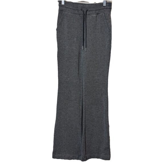 Athleta Pants - Athleta Gray Wide Leg Lounge Sweat Pants Tencel Stretchy Pockets Women’s XXS